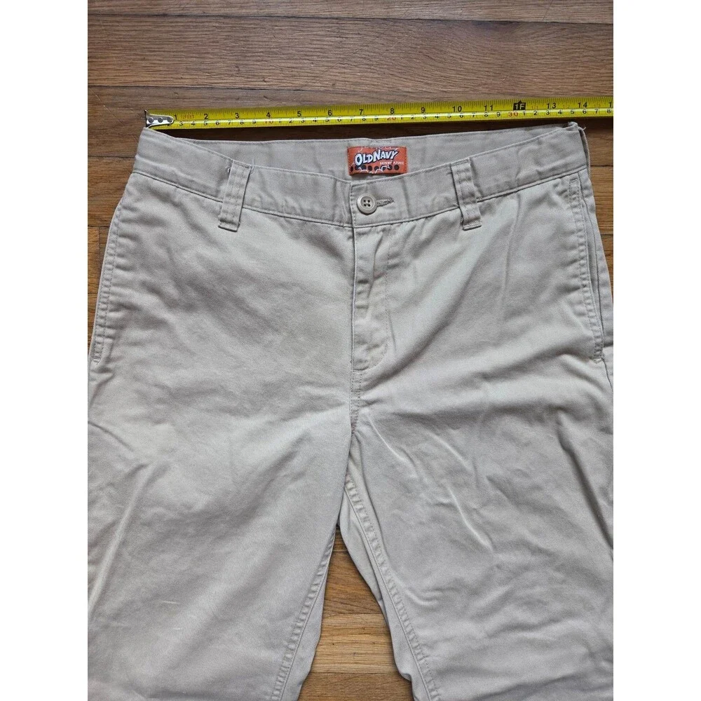 vintage Old Navy skinny fit khaki pants size 18 regular 100% cotton